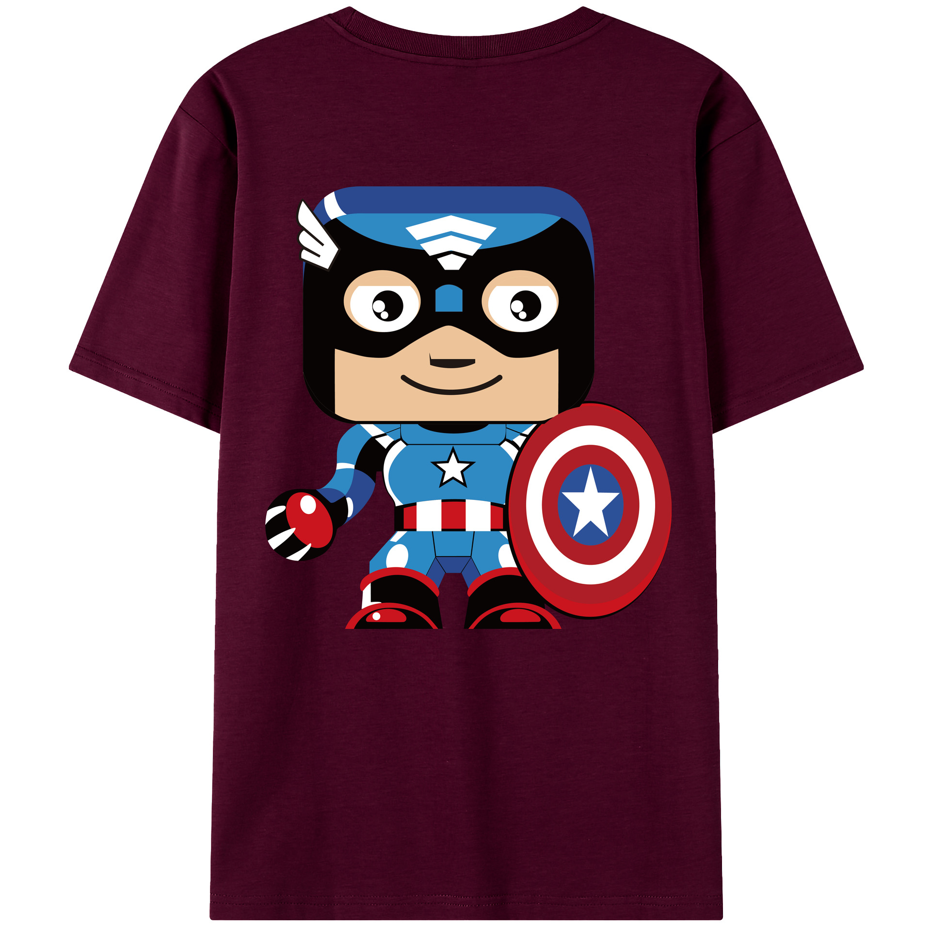 （画像用） アベンジャーズ The Avengers レディース半袖Tシャツ(バックプリント)